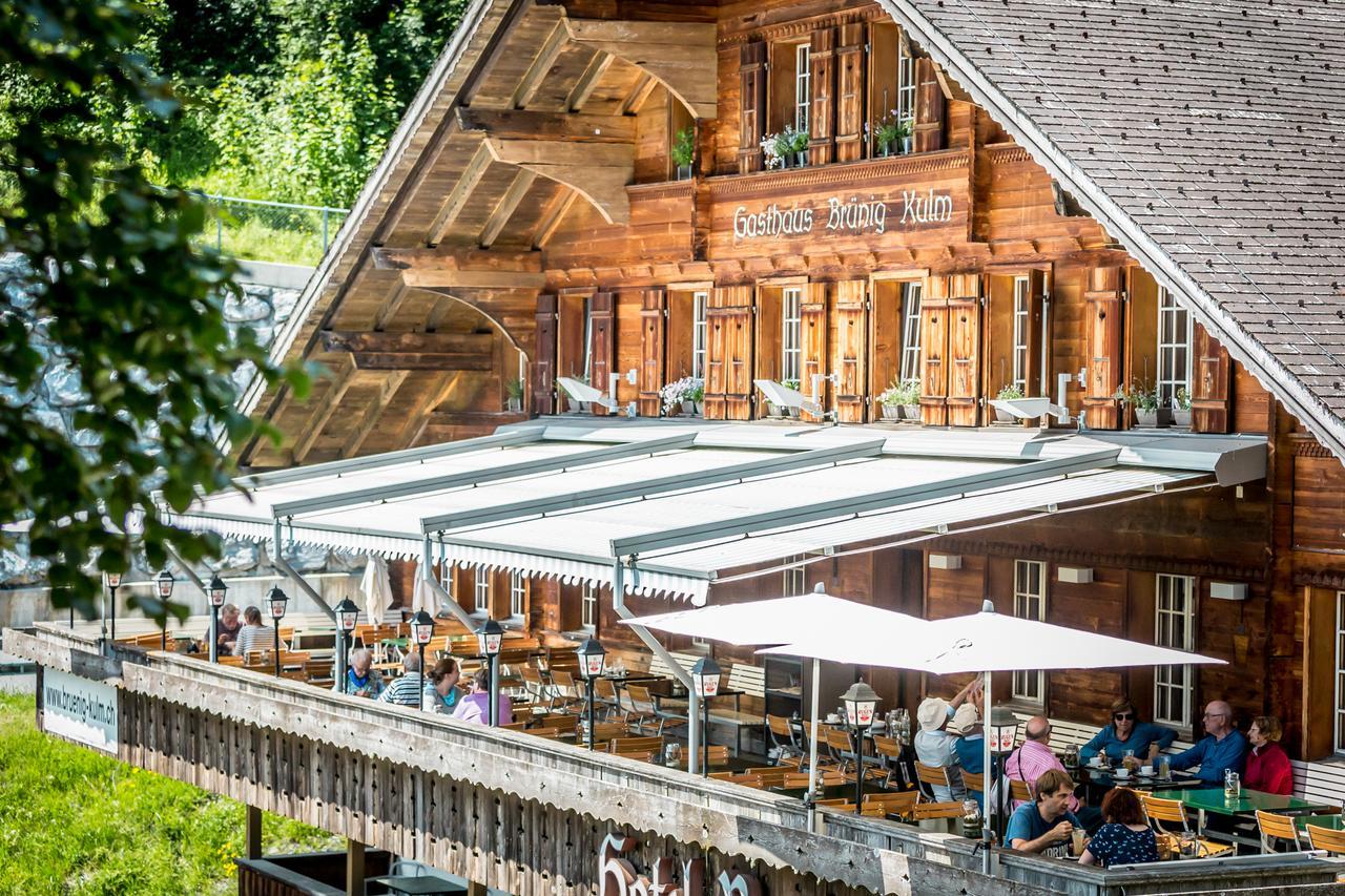 Отель Gasthaus Brunig Kulm Брюниг Экстерьер фото